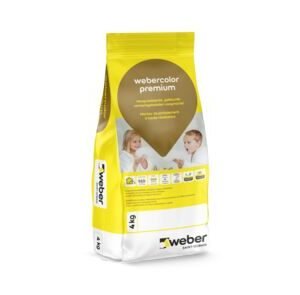 Webercolor premium voegmiddel antraciet 4kg