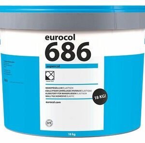 Eurocol 686 supercol pastategellijm 18kg