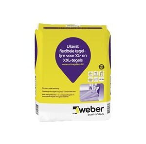 Weber Webercol megaflexx S2 flexibele tegellijm 20kg