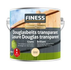 finess douglasbeits transparant kleurloos 2,5ltr