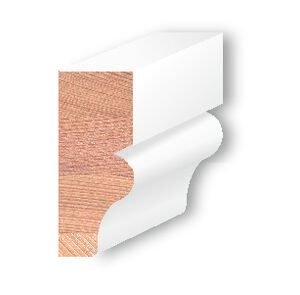 Totem Western red cedar Gootlijst Gegrond 32x75x4600mm