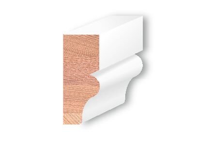 Totem Western red cedar Gootlijst Gegrond 32x75x4600mm