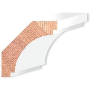 Totem Western red cedar Gootlijst Gegrond 32x100x4600mm