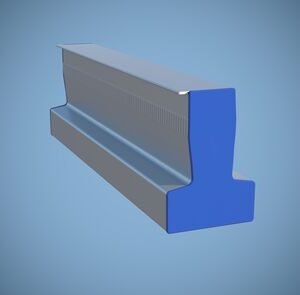 Havebo broodjesvloer stalen ligger 500mm