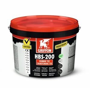 Griffon HBS-200 rubber tix afdichtingsmiddel zwart 5ltr