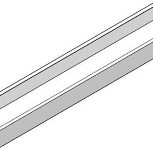 metalstud verticaal profiel plafond c60/27 staal 4000mm
