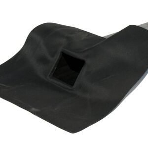 Bosscover HWA stadsuitloop 45° met flap PE/EPDM 60x80mm