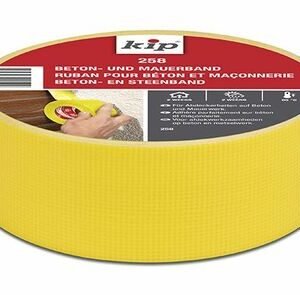kip steenband verwijderbaar 258 44mm x 50m geel
