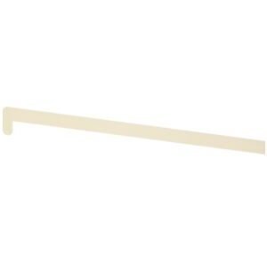 Novaboard eindkap Rechts creme 40x400mm