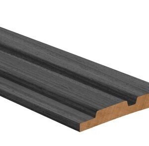 obeche noir dubbele channel siding geschaafd zwart gegrond FSC 100% 25x150x1000mm
