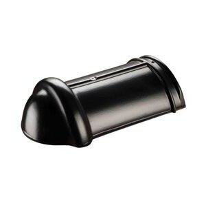 Koramic vario halfronde beginkepersvorst keramisch matzwart verglaasd