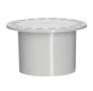 PVC doucheplug 100x100mm met deksel