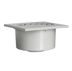 PVC vloerput onder uitloop 75mm