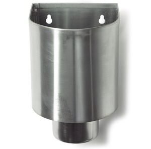 Rheinzink vergaarbak mini 80mm walsblank