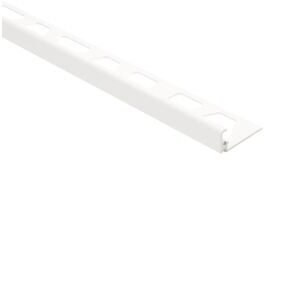 Schlüter Jolly-AC tegelprofiel J100MBW/300 zuiverwit mat aluminium 10x3000mm