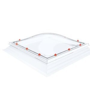 Skylux lichtkoepel dubbelwandig polycarbonaat bol vierkant 1000x1000mm