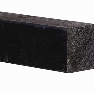 vuren hoekverbinding geimpregneerd ruw zwart fsc mix 70% 75x75x3000mm