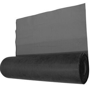 Ubbink kilgoot aluminium zwart rol 10m 650mm