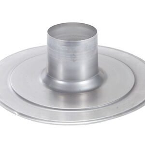 Ubbink multivent plakplaat aluminium 131/150mm