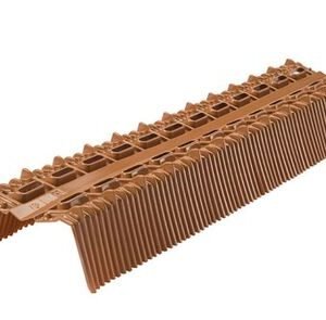 Ubbink universeel ondervorst pe rood 900x118mm