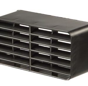 Ubbink muurrooster waalformaat zwart