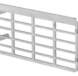Ubbink vloerventilatie rvs voorzetrooster