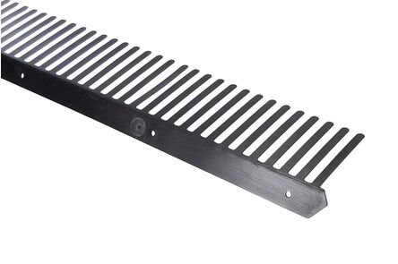 Ubbink vogelschroot zwart 55x1000mm