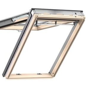 Velux uitzettuimelvenster GPL CK06 550x1178mm 3-laags glas warmtewering handbediening blank