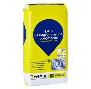 Weber Beamix voegmortel 332-2774 ur+ antraciet 25kg