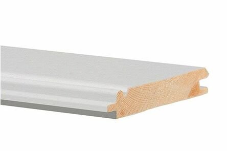 Vuren b geschaafd geploegd kraal g11 70mu wit 22x125x3900