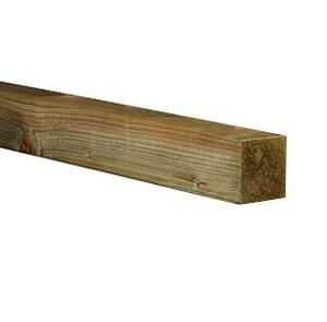 vuren c geschaafd druk geïmpregneerd 50x50x4200