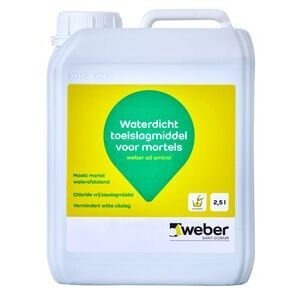 Weber Weberad amirol waterdichtingsvloeistof 2,5ltr