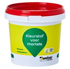 Weber cementkleurstof rood 1kg