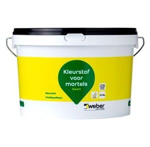 Weber cementkleurstof zwart 2,5kg