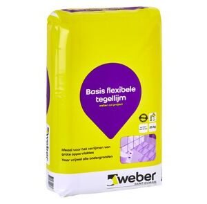 Weber Webercol project flexibele tegellijm 25kg