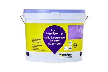 Weber Pasta tegellijm top 16kg