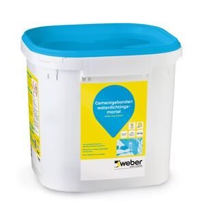 Weberdry Cemseal Topflex waterdichtingsmortel 24kg