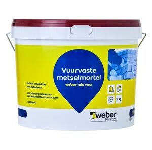 Weber Webermix vuur vuurvaste mortel 12kg