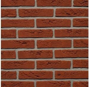 Gevelsteen handvorm waalformaat dommelrood 100x50x210mm