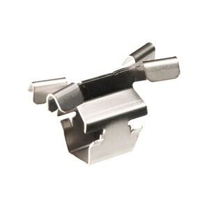 noir fix-clip aluminium zwart model cd67140 2184 pakket 12st