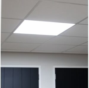 Powerdaylight diam. 53cm Plafondplaat systeemplafond 60x60 cm binnenzijde