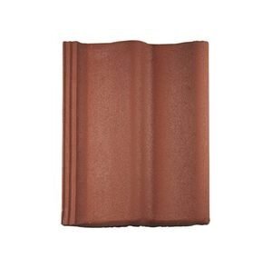 Monier sneldek pan natura novo+ effen Hollands rood