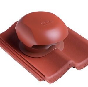 Monier sneldek combipan natura novo+ effen Hollands rood