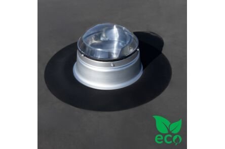 Powerdaylight diam. 35cm Eco plat dak buitenzijde