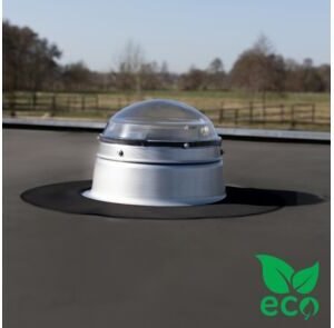 Powerdaylight diam. 25cm Eco plat dak buitenzijde