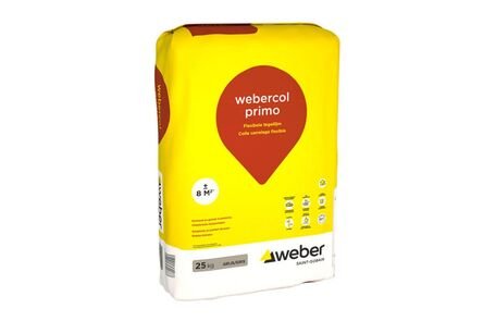 webercol primo tegellijm zak 25kg grijs
