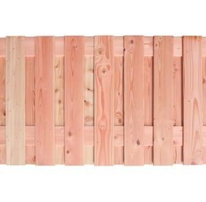 Douglas plankenscherm geschaafd recht onbehandeld 17 planks 1800x900mm