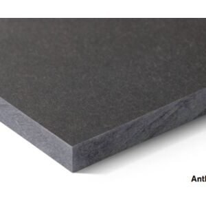 Swisspearl Gevelplaat Carat Natural ARSB ongekantrecht 8020 Anthracite 2-z 3070x1270x8mm