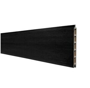 boston wpc premium fence board ebony black fsc 100% 21x160x1780mm