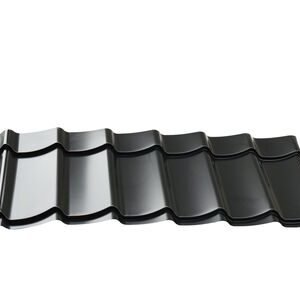 dakpanplaat tbv 400cm kapschuur zwart 4050x3200